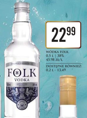 Wódka 0.5 L promocja w Dino