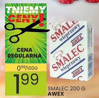 Smalec 200 g promocja w Wafelek
