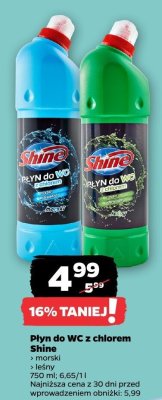 Płyn do WC z chlorem leśny promocja w Netto