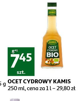 Ocet cydrowy bio Kamis promocja