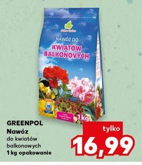 Nawoz do kwiatów balkonowych GREEN POL promocja w Kaufland