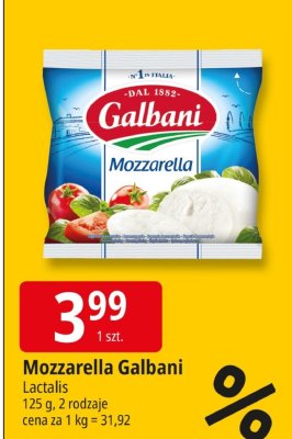 Mozzarella Galbani Lactalis promocja w Leclerc