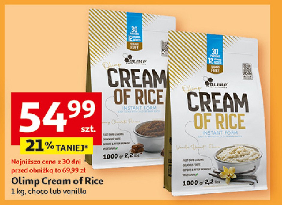 Suplement diety cream of rice czekoladowy Olimp promocja