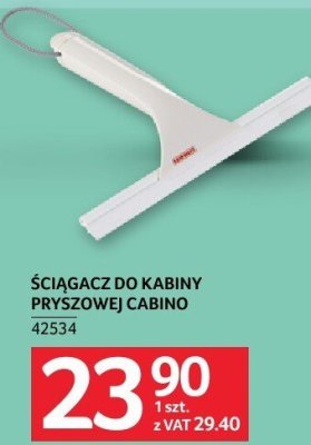 Ściągacz do kabiny pryszowej Cabino Leifheit promocja w Selgros