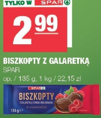 Biszkopty z galaretk膮 promocja w SPAR