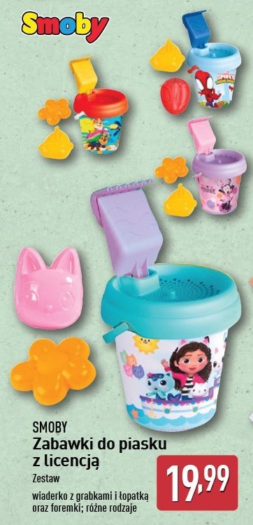 Wiaderko minnie Smoby promocja w Aldi