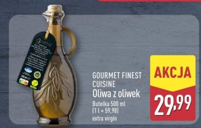 Oliwa z oliwek extra virgin butelka 500 ml promocja w Aldi