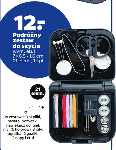 Podr贸偶ny zestaw do szycia promocja