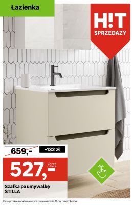 Szafka po umywalkę STILLA promocja w Leroy Merlin