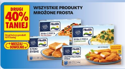 Produkty mrożone Frosta promocja w Biedronka