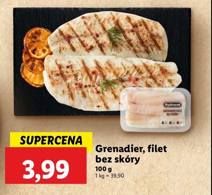 Grenadier filet bez sk贸ry promocja