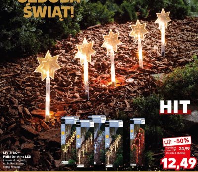 Pałki świetlne LED różne rodzaje promocja w Kaufland