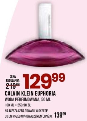 Perfumy Calvin Klein Euphoria promocja w Drogerie Natura