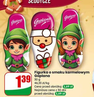Figurka o smaku karmelowym  promocja w Dino