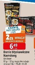 Danie błyskawiczne Namdong promocja w Leclerc