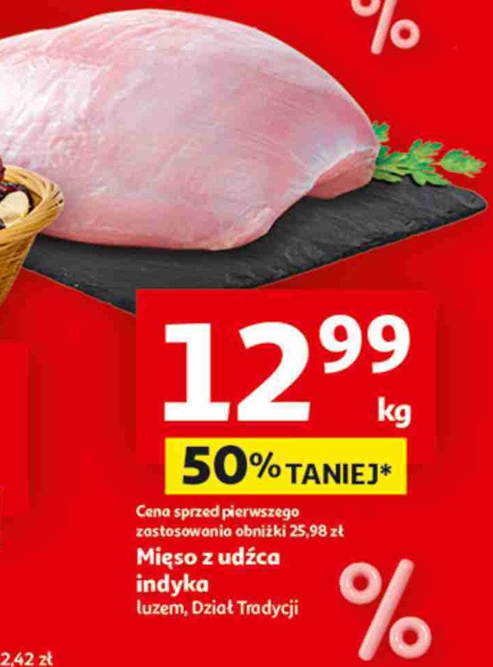 Mięso z udźca indyczego promocja