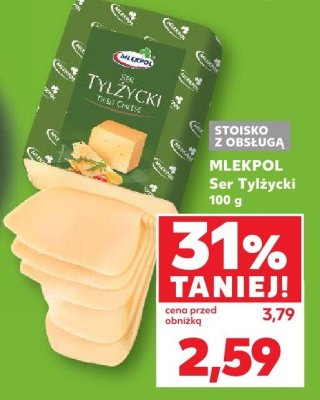 Ser żółty Tylżycki Mlekpol promocja w Kaufland