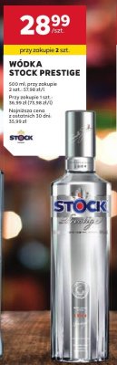 Wódka Stock Prestige 0,75 l promocja w Stokrotka