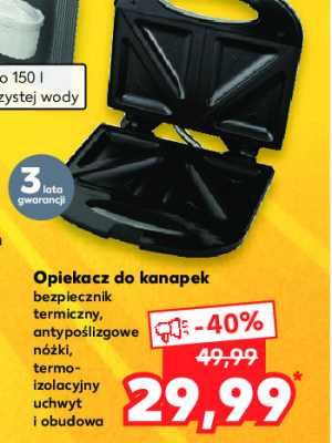 Opiekacz do kanapek 750w Esperanza promocja
