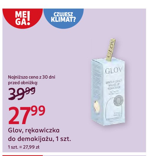 Rękawiczka do demakijażu promocja w Rossmann