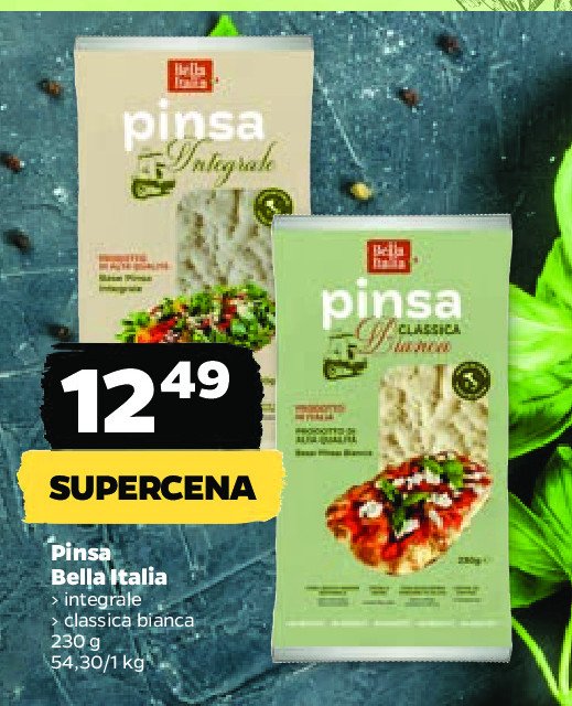 Pinsa classica BELLA ITALIA promocja