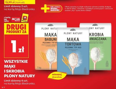 Skrobia ziemniaczana promocja w Biedronka