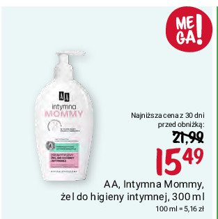 Prebiotyczny żel do higieny intymnej promocja