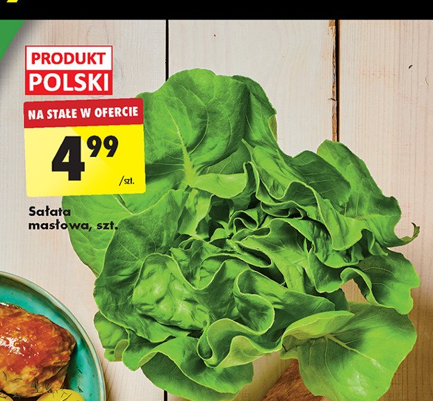 Sałata masłowa polska promocja w Biedronka