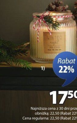 Świeca AMMONIT promocja w Jysk