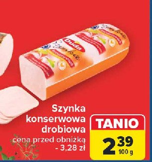 Szynka konserwowa drobiowa Silesia duda promocja w Carrefour