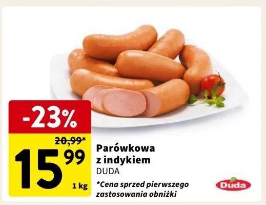 Parówkowa z indyka Silesia duda promocja