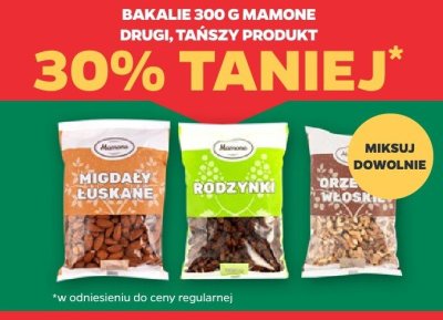 Rodzynki Mamone promocja w Netto