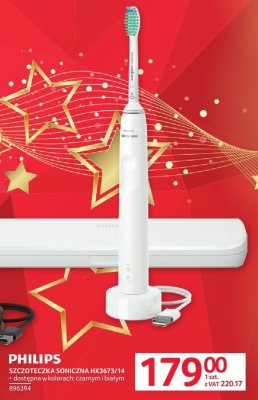 Szczoteczka soniczna HX3673/14 PHILIPS promocja w Selgros