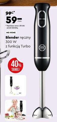 Blender r臋czny 300 w promocja w Biedronka