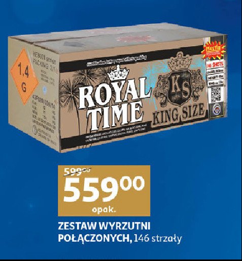 Wyrzutnia royal time 146 strza艂贸w Hestia promocja