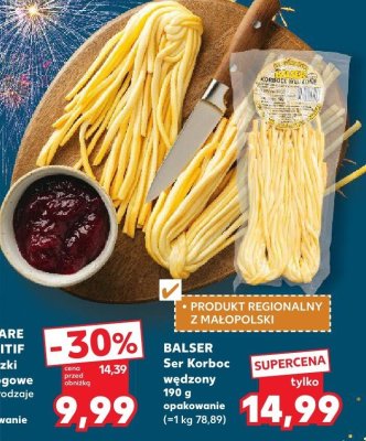 Ser korboc wędzony promocja w Kaufland