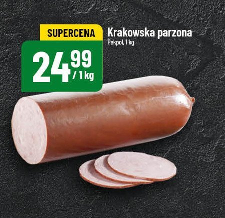 Kiełbasa krakowska parzona Pekpol promocja w POLOmarket