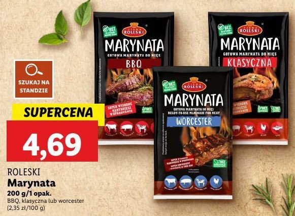 Marynata worcester Roleski promocja