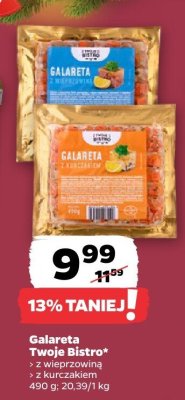 Galareta z kurczakim promocja w Netto