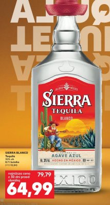Tequila Sierra Blanco promocja w Kaufland