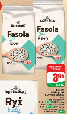 Fasola Piękny Jaś Kuchnia Smaku promocja w Dino