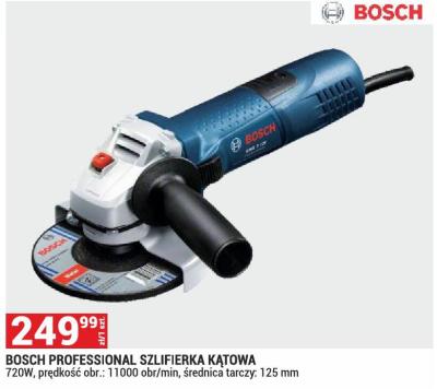 Szlifierka kątowa Bosch Professional promocja w Merkury Market