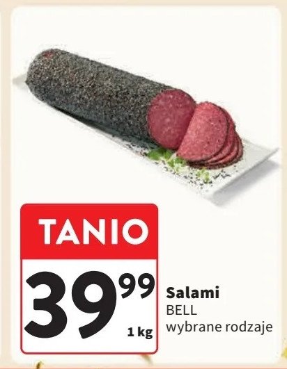 Salami z drobnym pieprzem Bell polska promocja