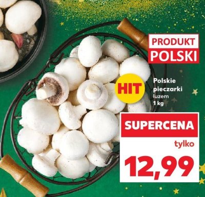 Pieczarki polskie luzem promocja w Kaufland