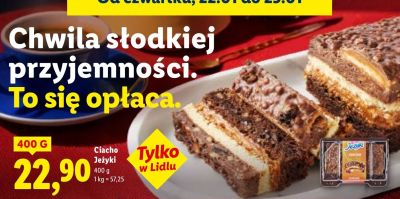 Ciacho Jeżyki promocja w Lidl