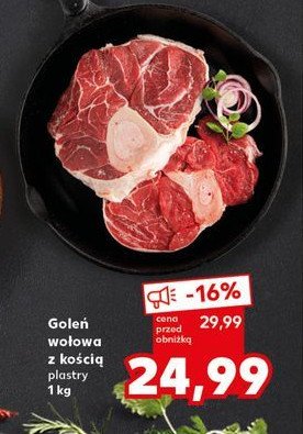 Goleń wołowa z kością promocja