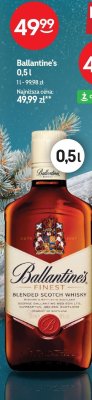 Whisky Ballantine's 0,5l promocja w Żabka