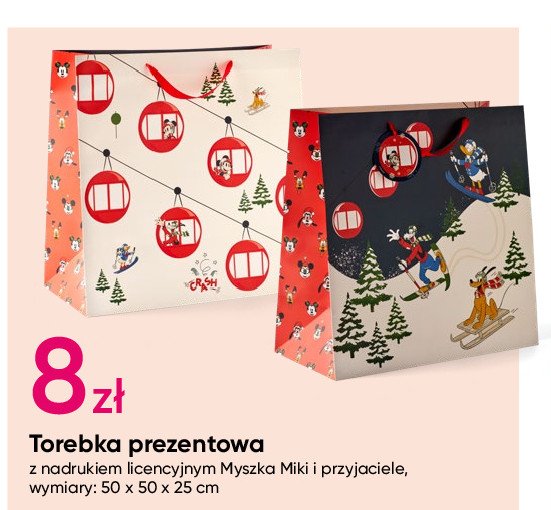 Torebka prezentowa mickey promocja w Pepco