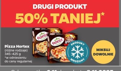 Pizza Hortex różne rodzaje DRUGA -50% promocja w Netto