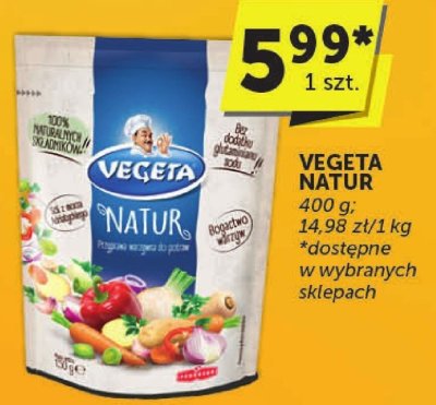 Przyprawa Vegeta natur promocja w Groszek